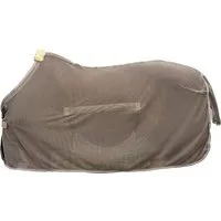 Kentucky Horsewear Fliegendecke mit Bauchteil Comfort, beige kariert - 140 cm