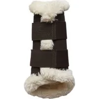 Kentucky Horsewear Arbeitsgamaschen "Air" hinten - braun