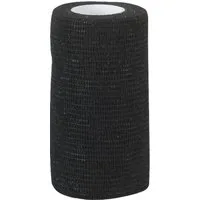 Kerbl EquiLastic selbsthaftende Bandage, 10 cm - schwarz