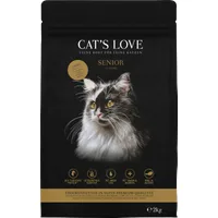 Cat's Love Katzen Trockenfutter "Senior Ente" - 2 kg