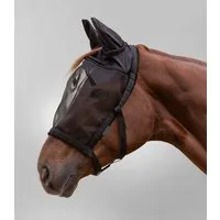 Waldhausen Weidehalfter mit Fliegenmaske, schwarz - Pony