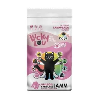 Lucky Lou Trockenfutter Katze Adult, Light, Geflügel und Lamm 9 kg