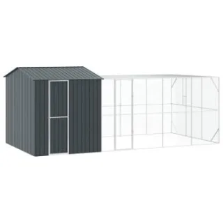 VidaXL Vogelvoliere 3,1 m, 6,19 m, 2,47 m
