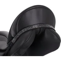 QHP Sattelschmuck Lagos, Schwarz - Pony