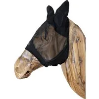 Kentucky Horsewear Fliegenmaske Soundless, schwarz - Full