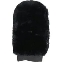 Grooming Deluxe Lammfellhandschuh - schwarz