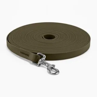 THE DOG IDEA Biothane Schleppleine Khaki 10 m