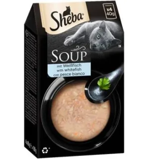 Sheba Soup Weißfisch 40x40 g
