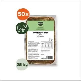 BARFER'S BARF Komplett-Mix Rind 50x500 g