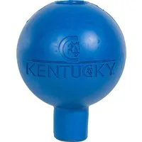Kentucky Horsewear Leine & Wandschutz Gummiball, S, 11.5cm - royal blue