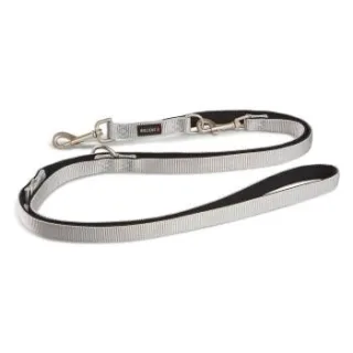 Wolters Professional Comfort Führleine, Hundeleine silber/ grau M